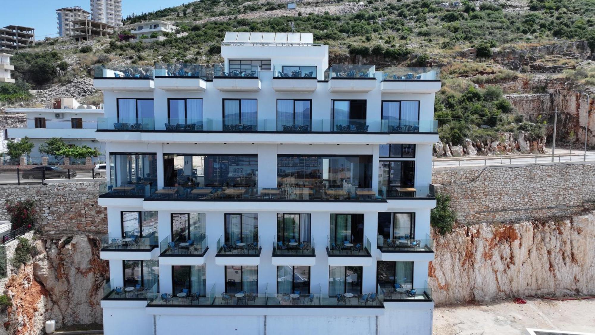 Litan Hotel Sarande Bagian luar foto