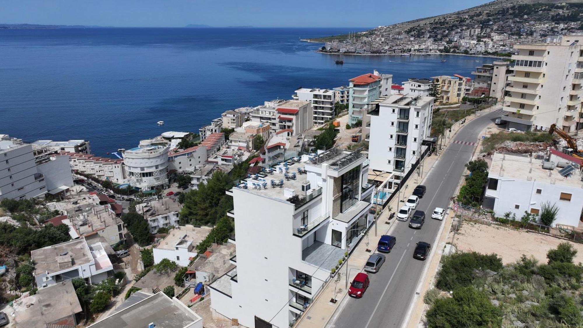 Litan Hotel Sarande Bagian luar foto