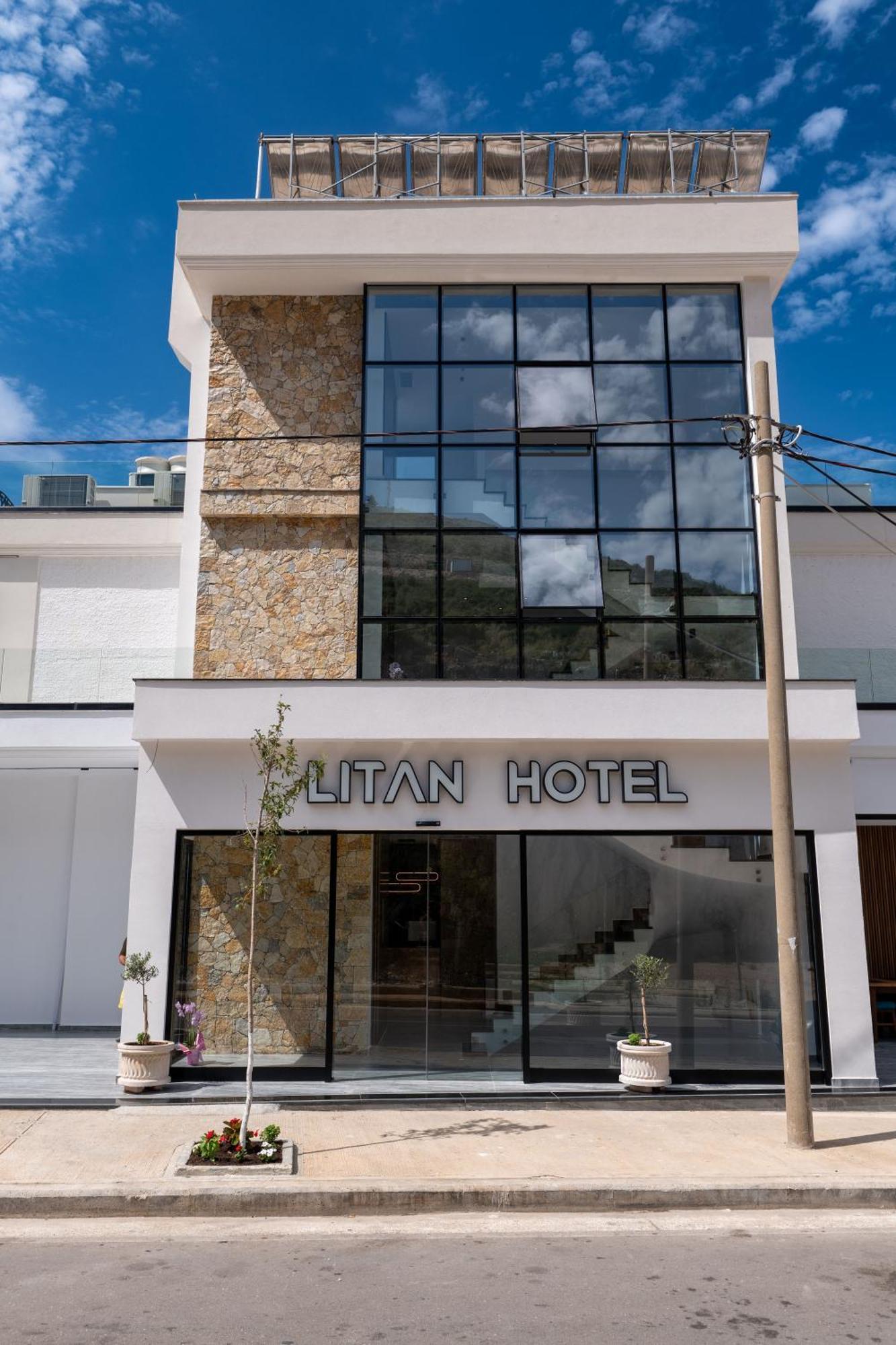 Litan Hotel Sarande Bagian luar foto