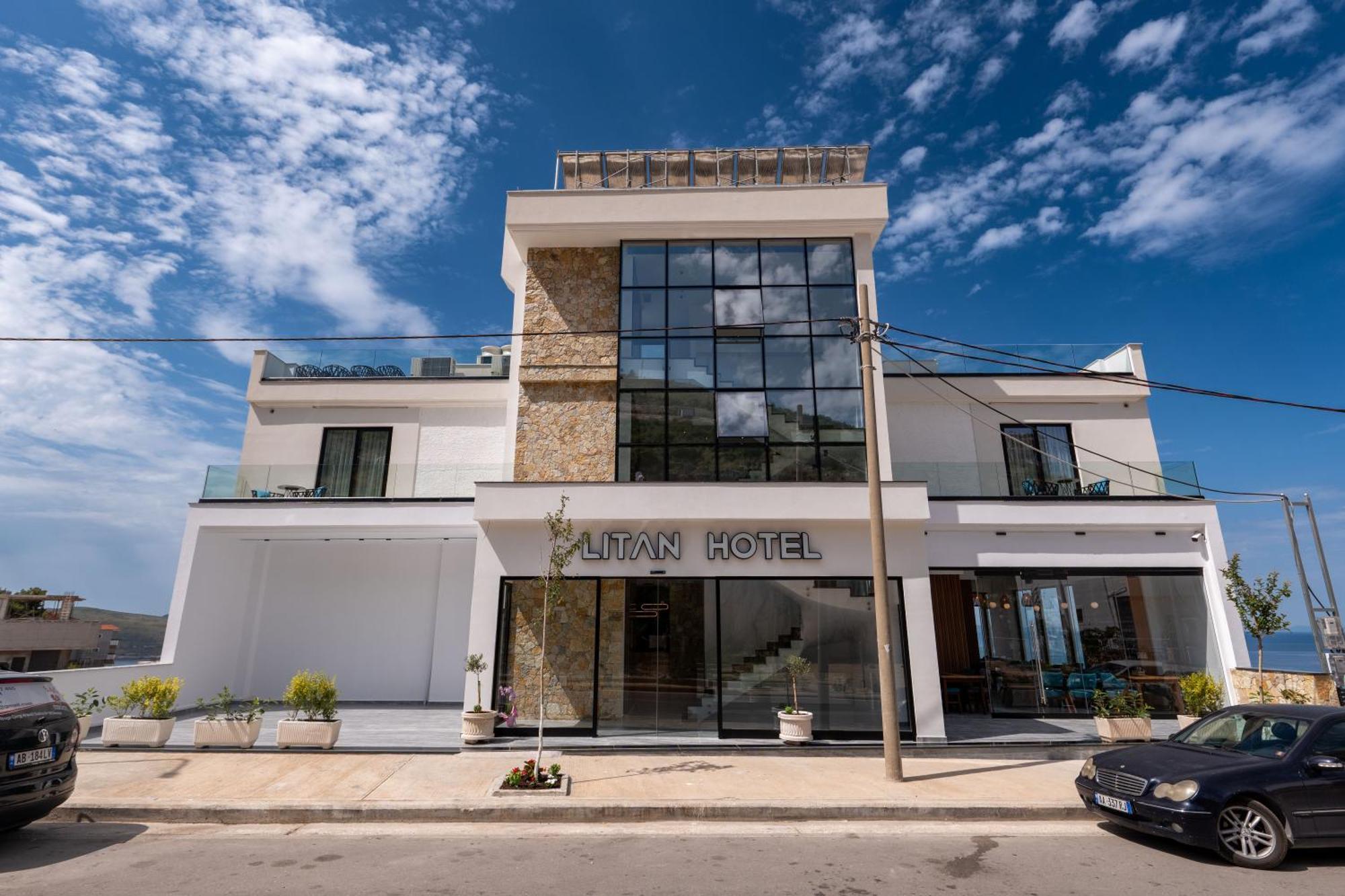 Litan Hotel Sarande Bagian luar foto