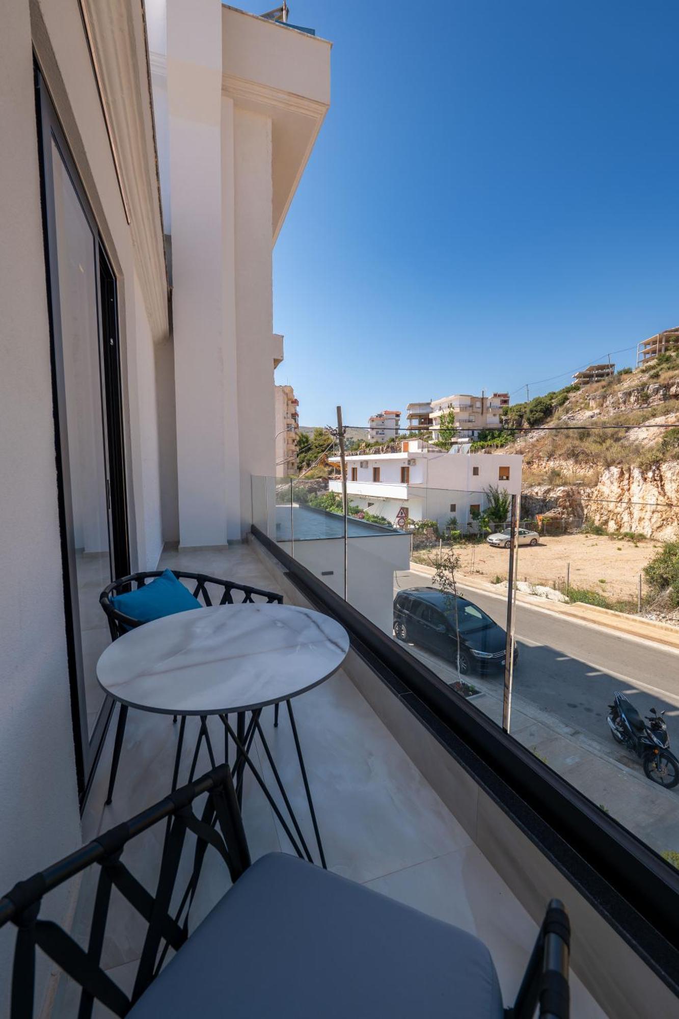 Litan Hotel Sarande Bagian luar foto