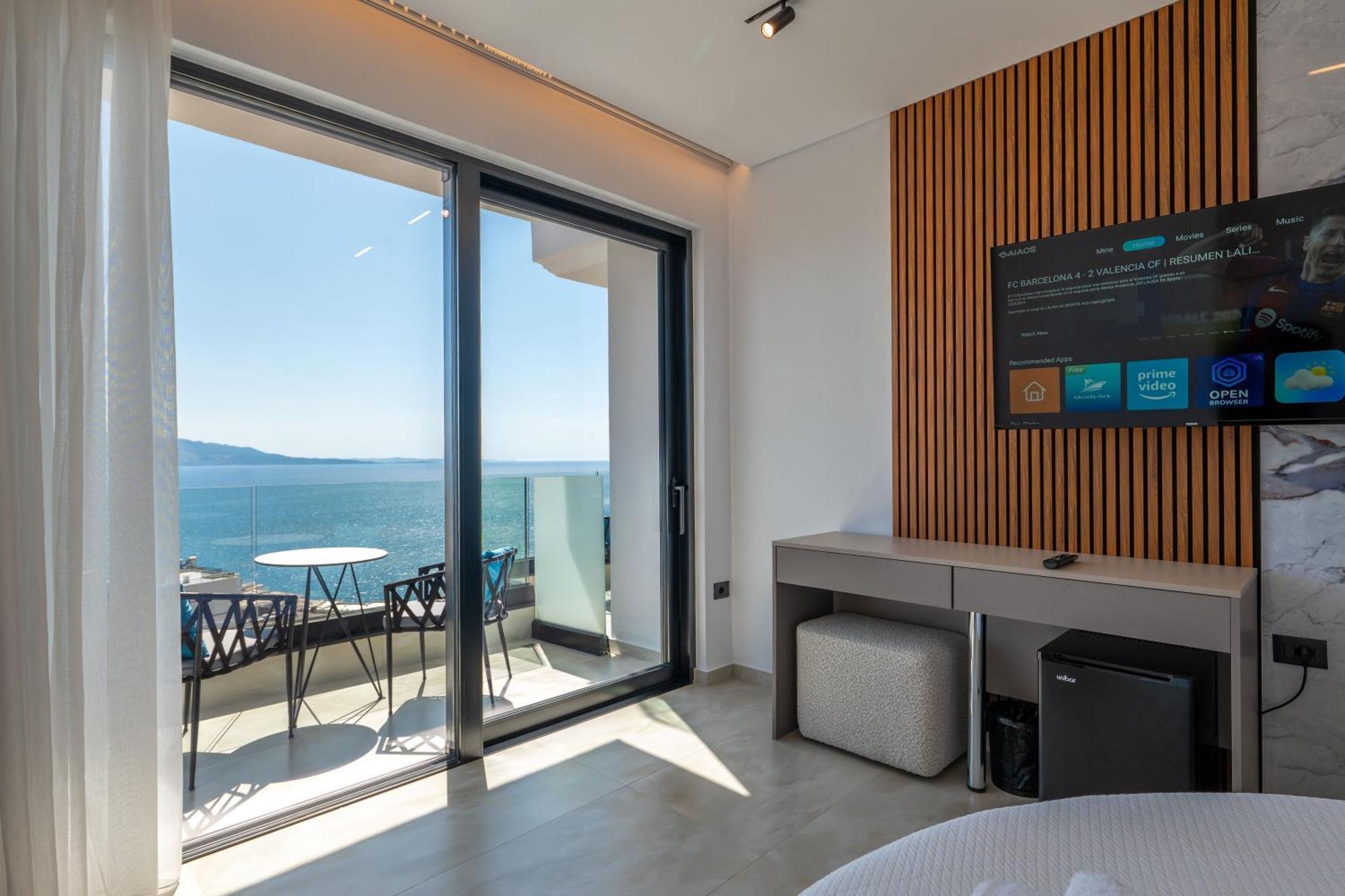 Litan Hotel Sarande Bagian luar foto