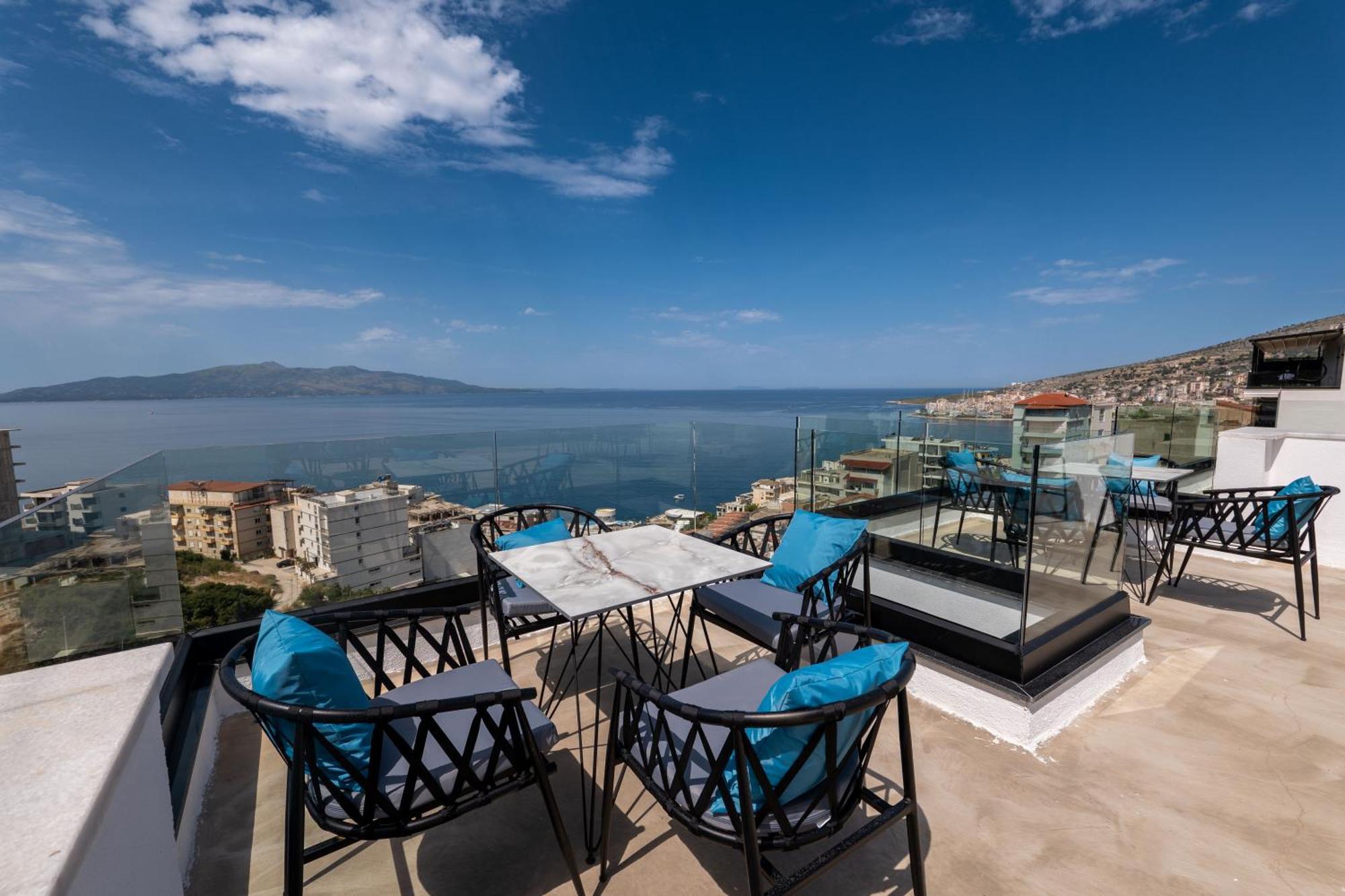 Litan Hotel Sarande Bagian luar foto