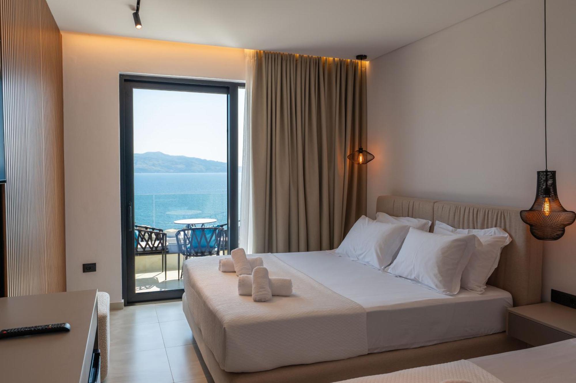 Litan Hotel Sarande Bagian luar foto