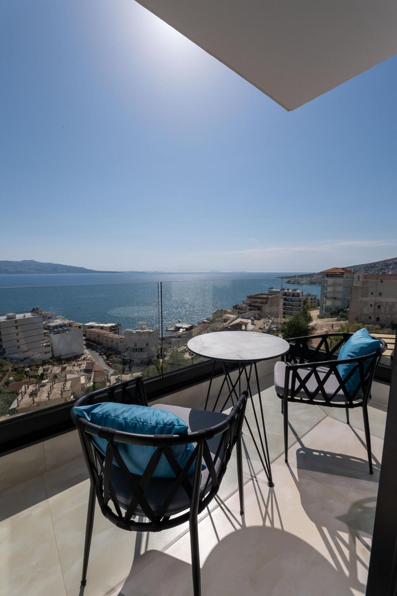 Litan Hotel Sarande Bagian luar foto