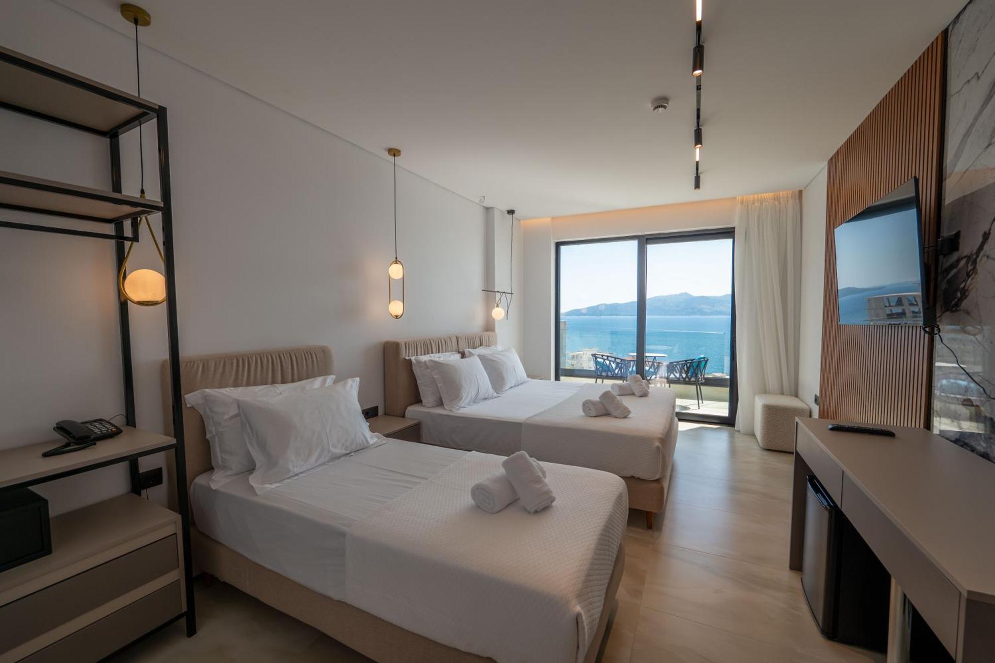 Litan Hotel Sarande Bagian luar foto